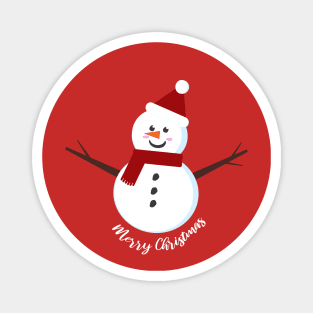 Cute Snowman Magnet